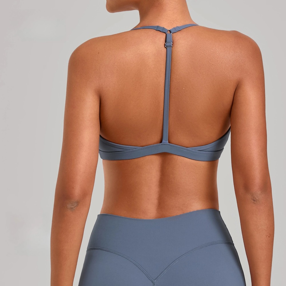 Crossfit Yoga - Gym Workout Fitness Top Adjustable Strap