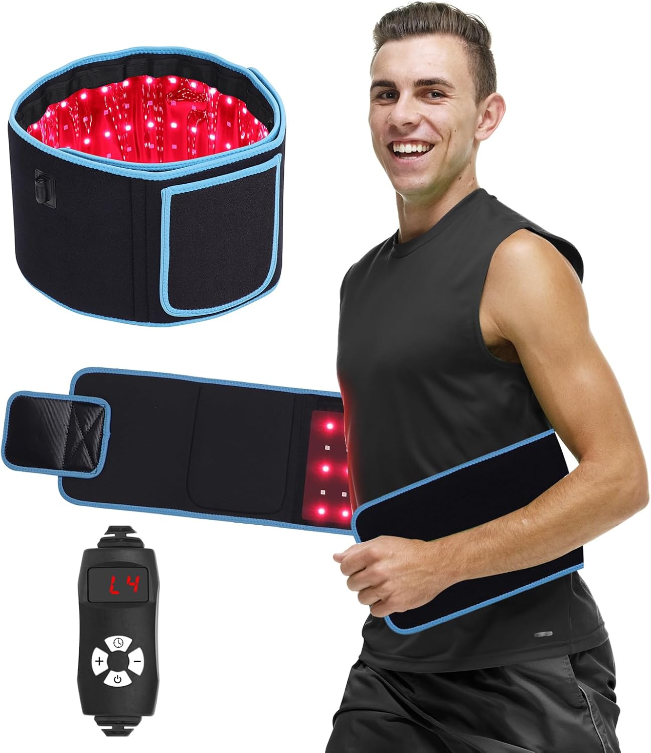 Crossfit Gym - LED Phototherapy Massage Belt Red Light