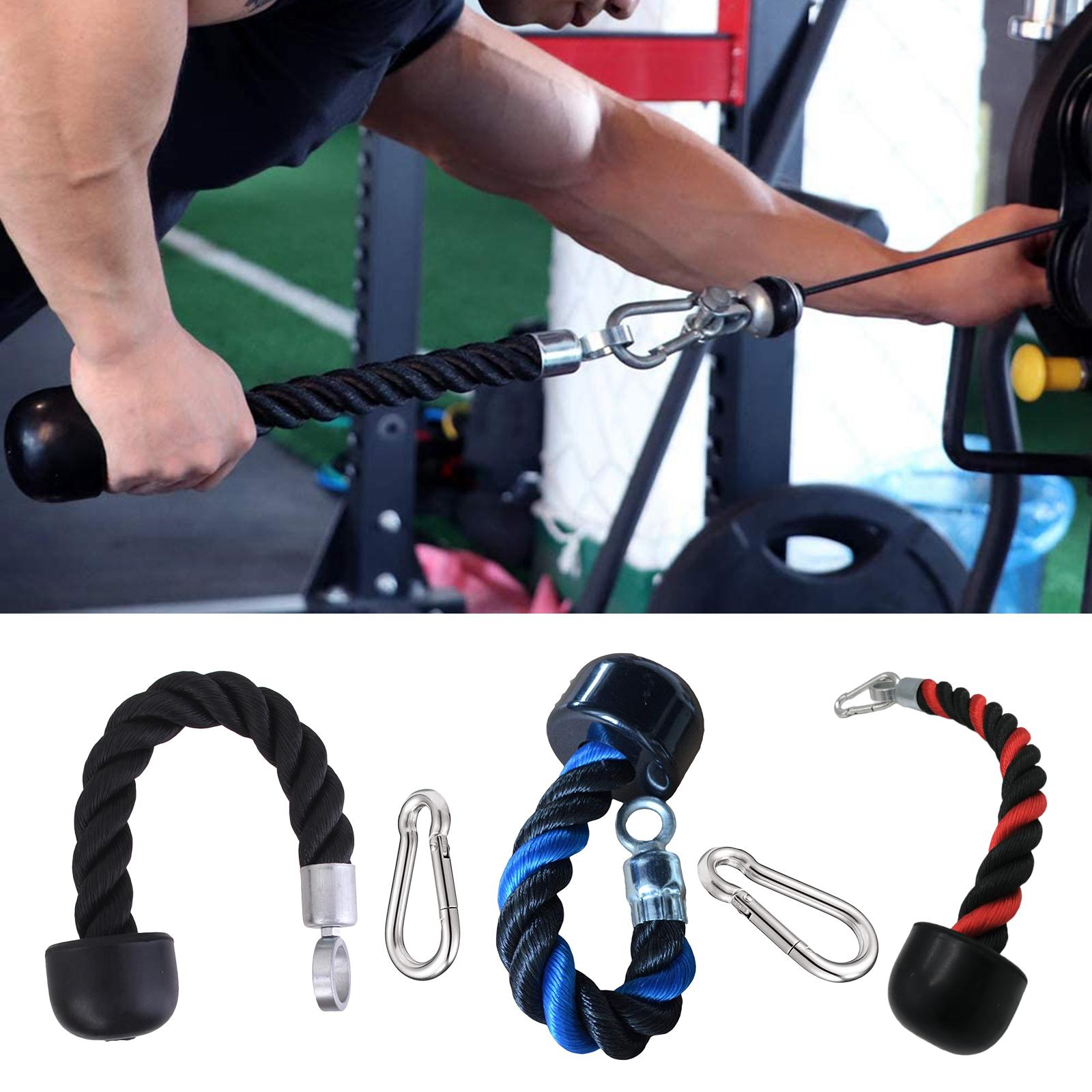 Pull Up Assist Band - Triceps Rope Single Grip Pulley Cable