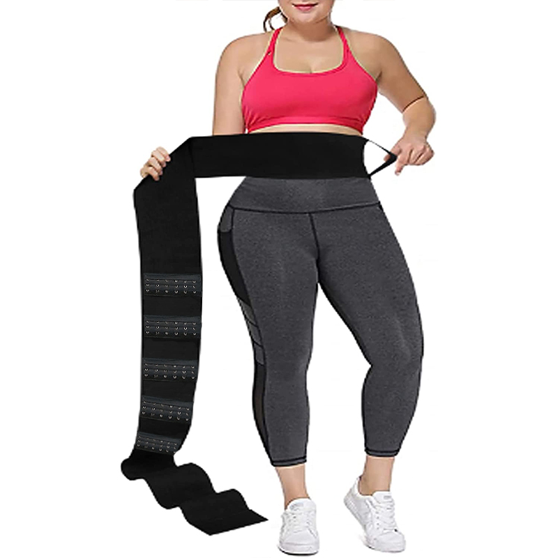 Pull Up Assist Band - Buckle Snatched Waist Trainer Bandage Wrap