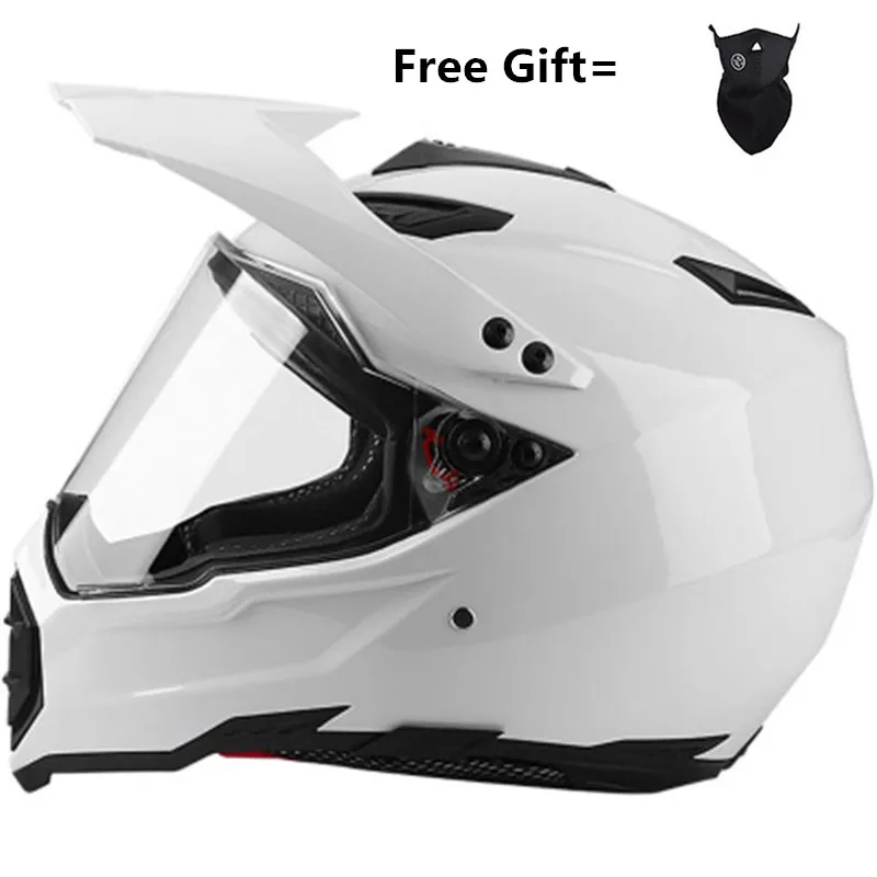 Gloss White Full Face Motorcyc - Crossfit Full Gear review and price