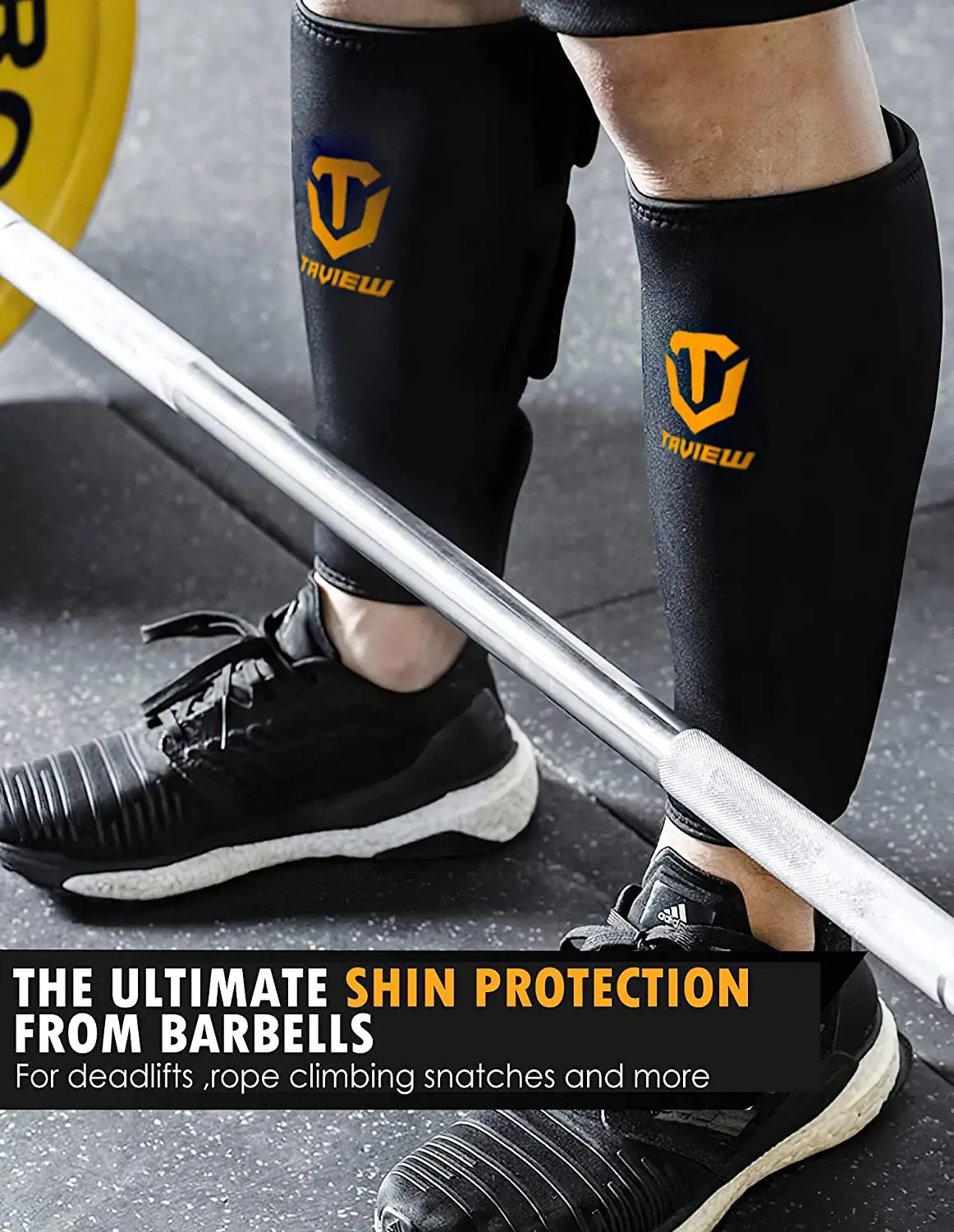 Weightlifting Deadlift Shin Gu - Shin Guard Crossfit review and price