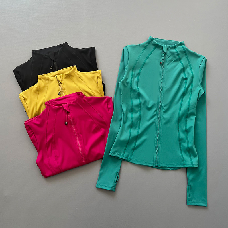 Women Full Zip Long Sleeve Ath - Crossfit Yoga review and price