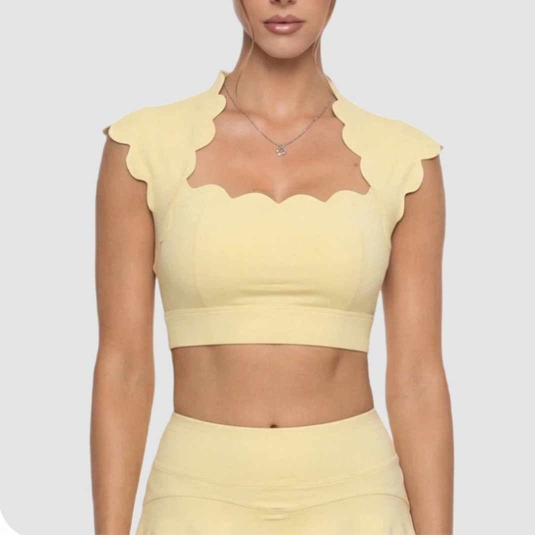Pad Wavy Women Sports Vest Yog - Crossfit Yoga review and price